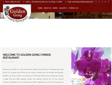 Tablet Screenshot of goldengongslo.com
